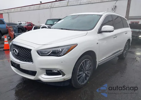 2020 Infiniti Qx60 Signature Edition Awd z USA, uszkodzony, nr VIN 5N1DL0MM2LC546481